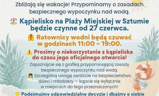 Zdjęcie do BEZPIECZNIE NAD WODĄ
